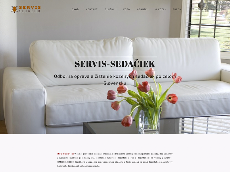 SERVIS-SEDAČIEK